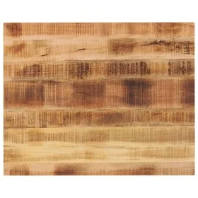 Rechteckiger Tisch aus grobem Mangoholz 90x80x2,5 cm. von , Tischplatten - Ref: Foro24-371351, Preis: 88,54 €, Rabatt: %