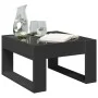Mesa de centro con Infinity LED negro 50x53x30 cm de , Mesas de centro - Ref: Foro24-847624, Precio: 70,62 €, Descuento: %