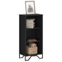 Estantería de madera de ingeniería negra 50x31x106 cm de , Librerías y estanterías - Ref: Foro24-848604, Precio: 50,82 €, Des...