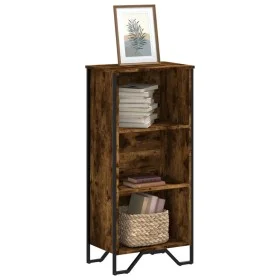 Estantería madera de ingeniería roble ahumado 50x31x106 cm de , Librerías y estanterías - Ref: Foro24-848606, Precio: 50,67 €...