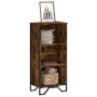 Estantería madera de ingeniería roble ahumado 50x31x106 cm de , Librerías y estanterías - Ref: Foro24-848606, Precio: 49,22 €...