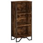 Estantería madera de ingeniería roble ahumado 50x31x106 cm de , Librerías y estanterías - Ref: Foro24-848606, Precio: 49,22 €...