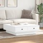 Mesa de centro madera contrachapada blanco 90x90x28 cm de , Mesas de centro - Ref: Foro24-848087, Precio: 104,17 €, Descuento: %