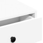 Mesa de centro madera contrachapada blanco 90x90x28 cm de , Mesas de centro - Ref: Foro24-848087, Precio: 104,17 €, Descuento: %