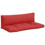 Cojines para palets 2 unidades tela rojo de , Cojines para sillas y sofás - Ref: Foro24-360928, Precio: 59,71 €, Descuento: %