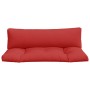Cojines para palets 2 unidades tela rojo de , Cojines para sillas y sofás - Ref: Foro24-360928, Precio: 59,71 €, Descuento: %