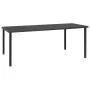Mesa de comedor de jardín acero gris antracita 190x90x74 cm de vidaXL, Mesas de jardín - Ref: Foro24-313088, Precio: 179,08 €...