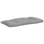 Cojines para sofá de palets 2 unidades tela gris de , Cojines para sillas y sofás - Ref: Foro24-360923, Precio: 73,02 €, Desc...