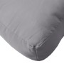 Cojines para sofá de palets 2 unidades tela gris de , Cojines para sillas y sofás - Ref: Foro24-360923, Precio: 73,02 €, Desc...