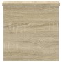 Caja de almacenaje madera ingeniería roble sonoma 30x35x35 cm de , Baúles de almacenamiento - Ref: Foro24-840669, Precio: 45,...