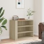 Armario de pared madera de ingeniería roble Sonoma 75x35x60 cm de , Estantes y estanterías - Ref: Foro24-848418, Precio: 58,0...