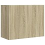 Armario de pared madera de ingeniería roble Sonoma 75x35x60 cm de , Estantes y estanterías - Ref: Foro24-848418, Precio: 58,0...