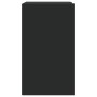 Armario de pared madera de ingeniería negro 75x35x60 cm de , Estantes y estanterías - Ref: Foro24-848424, Precio: 77,27 €, De...