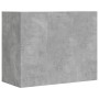 Mueble de pared madera ingeniería gris hormigón 75x35x60 cm de , Estantes y estanterías - Ref: Foro24-848426, Precio: 70,53 €...