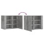 Mueble de pared madera ingeniería gris hormigón 75x35x60 cm de , Estantes y estanterías - Ref: Foro24-848426, Precio: 70,53 €...