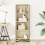 Estantería de madera de ingeniería roble Sonoma 50x31x137,5 cm de , Librerías y estanterías - Ref: Foro24-848610, Precio: 60,...