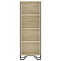 Estantería de madera de ingeniería roble Sonoma 50x31x137,5 cm de , Librerías y estanterías - Ref: Foro24-848610, Precio: 60,...