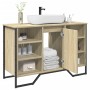 Armario lavabo baño madera ingeniería roble Sonoma 91x35x60 cm de , Muebles de baño - Ref: Foro24-848665, Precio: 81,65 €, De...