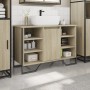 Armario lavabo baño madera ingeniería roble Sonoma 91x35x60 cm de , Muebles de baño - Ref: Foro24-848665, Precio: 81,65 €, De...