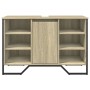 Armario lavabo baño madera ingeniería roble Sonoma 91x35x60 cm de , Muebles de baño - Ref: Foro24-848665, Precio: 81,65 €, De...