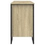 Armario lavabo baño madera ingeniería roble Sonoma 91x35x60 cm de , Muebles de baño - Ref: Foro24-848665, Precio: 81,65 €, De...