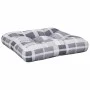 Cojín para sofá de palets tela cuadros gris 58x58x10 cm de , Cojines para sillas y sofás - Ref: Foro24-360914, Precio: 20,50 ...