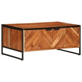 Mesa de centro madera maciza de acacia 90x55x40 cm de , Mesas de centro - Ref: Foro24-376047, Precio: 258,93 €, Descuento: %