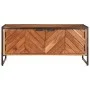 Mesa de centro madera maciza de acacia 90x55x40 cm de , Mesas de centro - Ref: Foro24-376047, Precio: 258,93 €, Descuento: %