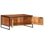 Mesa de centro madera maciza de acacia 90x55x40 cm de , Mesas de centro - Ref: Foro24-376047, Precio: 258,93 €, Descuento: %
