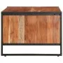 Mesa de centro madera maciza de acacia 90x55x40 cm de , Mesas de centro - Ref: Foro24-376047, Precio: 258,93 €, Descuento: %