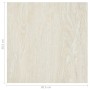 Lamas para suelo autoadhesivas 55 uds PVC crema 5,11 m² en Materiales de construcción | Comprar online en Foru.es