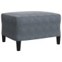 Juego de sofás con cojines 4 piezas terciopelo gris oscuro de , Sofás - Ref: Foro24-3278362, Precio: 664,69 €, Descuento: %