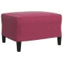 Dreiteiliges Sofaset mit roten Samtkissen. von , Sofas - Ref: Foro24-3278405, Preis: 516,46 €, Rabatt: %