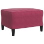 Juego de sofás con cojines 3 piezas terciopelo rojo tinto de , Sofás - Ref: Foro24-3278405, Precio: 525,38 €, Descuento: %