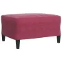 Juego de sofás con cojines 4 piezas terciopelo rojo tinto de , Sofás - Ref: Foro24-3278445, Precio: 704,69 €, Descuento: %