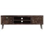 Mueble para TV de madera maciza reciclada 140x30x45 cm en Muebles TV | Comprar online en Foru.es