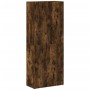 Armario archivador madera ingeniería roble ahumado 60x32x153 cm de , Armarios archivadores - Ref: Foro24-3276648, Precio: 116...