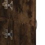 Armario archivador madera ingeniería roble ahumado 60x32x153 cm de , Armarios archivadores - Ref: Foro24-3276648, Precio: 116...