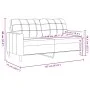 Dreiteiliges Sofaset mit dunkelgrauen Samtkissen. von , Sofas - Ref: Foro24-3278502, Preis: 560,31 €, Rabatt: %