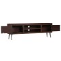 Mueble para TV de madera maciza reciclada 140x30x45 cm en Muebles TV | Comprar online en Foru.es