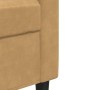 Juego de sofás con cojines 3 piezas terciopelo marrón de , Sofás - Ref: Foro24-3278458, Precio: 708,26 €, Descuento: %
