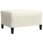 Juego de sofás con cojines 3 piezas terciopelo crema de , Sofás - Ref: Foro24-3278509, Precio: 635,79 €, Descuento: %