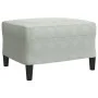 Juego de sofás con cojines 4 piezas terciopelo gris claro de , Sofás - Ref: Foro24-3278381, Precio: 660,96 €, Descuento: %