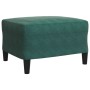 Juego de sofás con cojines 4 piezas terciopelo verde oscuro de , Sofás - Ref: Foro24-3278383, Precio: 813,87 €, Descuento: %