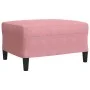 Juego de sofás con cojines 4 piezas terciopelo rosa de , Sofás - Ref: Foro24-3278464, Precio: 817,66 €, Descuento: %