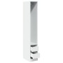 Armario de madera de ingeniería blanco 30x50x200 cm de , Armarios roperos - Ref: Foro24-3307738, Precio: 139,84 €, Descuento: %