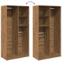 Armario de madera de ingeniería roble artesanal 100x50x200 cm de , Armarios roperos - Ref: Foro24-3307773, Precio: 152,58 €, ...