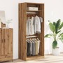 Armario de madera de ingeniería roble artesanal 80x50x200 cm de , Armarios roperos - Ref: Foro24-3307800, Precio: 142,96 €, D...