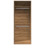 Armario de madera de ingeniería roble artesanal 80x50x200 cm de , Armarios roperos - Ref: Foro24-3307800, Precio: 142,96 €, D...