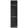 Armario de madera contrachapada negro 50x50x200 cm de , Armarios roperos - Ref: Foro24-3307784, Precio: 150,86 €, Descuento: %